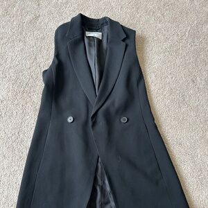 Aritzia Baboon Blazer Vest Size OO Black